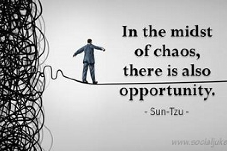Finding opportunity in chaos