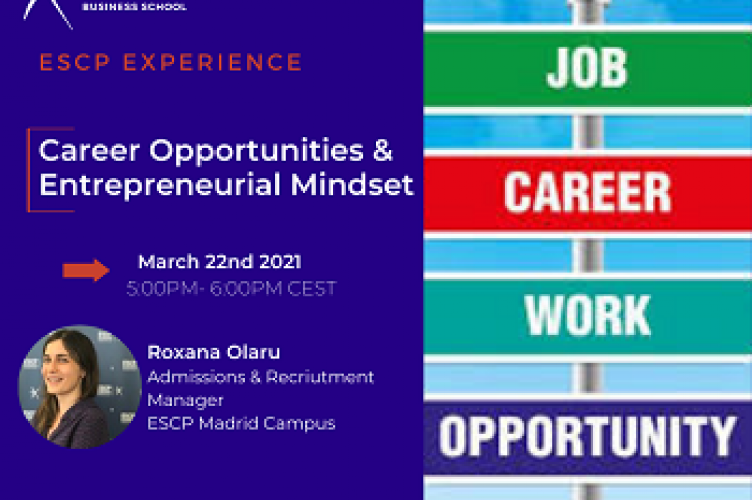 ESCP Experience: Career Opportunities & Entrepreneurial Mindset