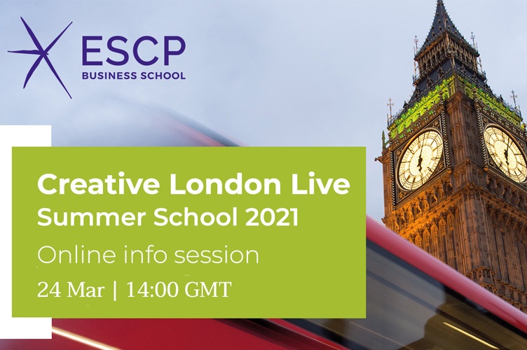 March Webinar: Creative London Live Summer School