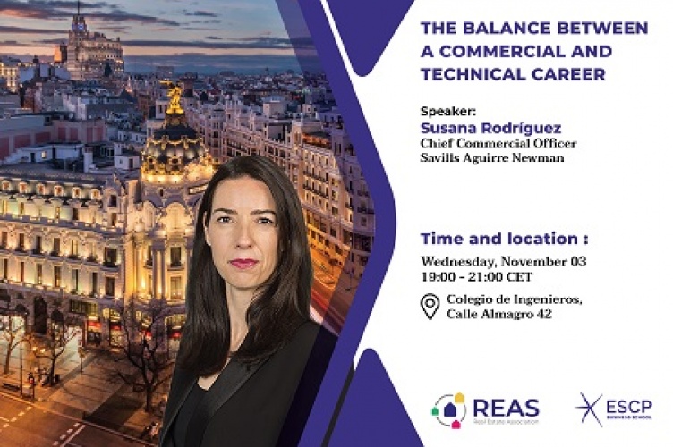 The balance between a commercial and a technical career