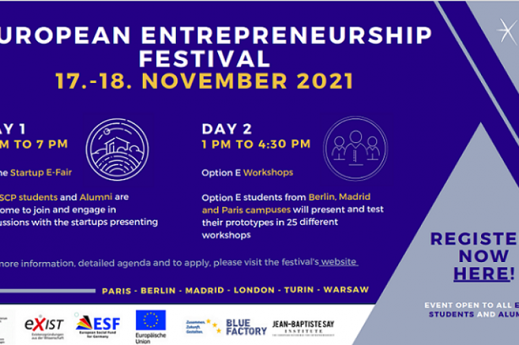Entrepreneurship Festival poster