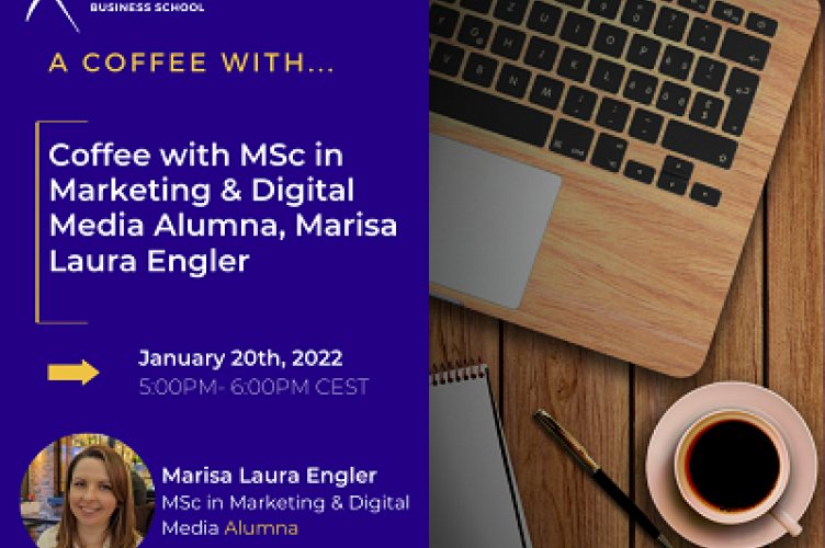 Coffee & conversation with our Alumna Marisa Laura Engler