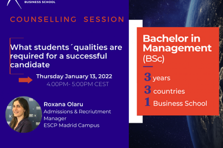 Counselling Session: What students´qualities are required for a succesful candidate
