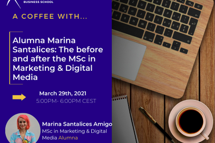 Coffee & conversation with our Alumna Marina Santalices Amigo