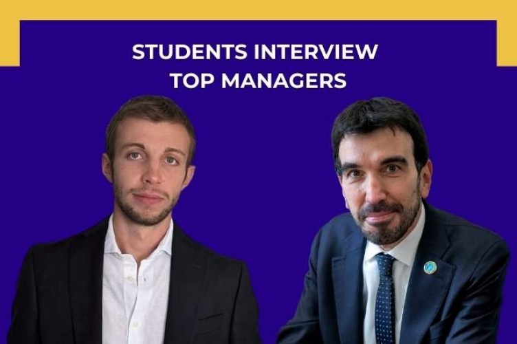IFBM student Vittorio Cecchini Manara interviews Maurizio Martina – FAO Assistant Director-General 