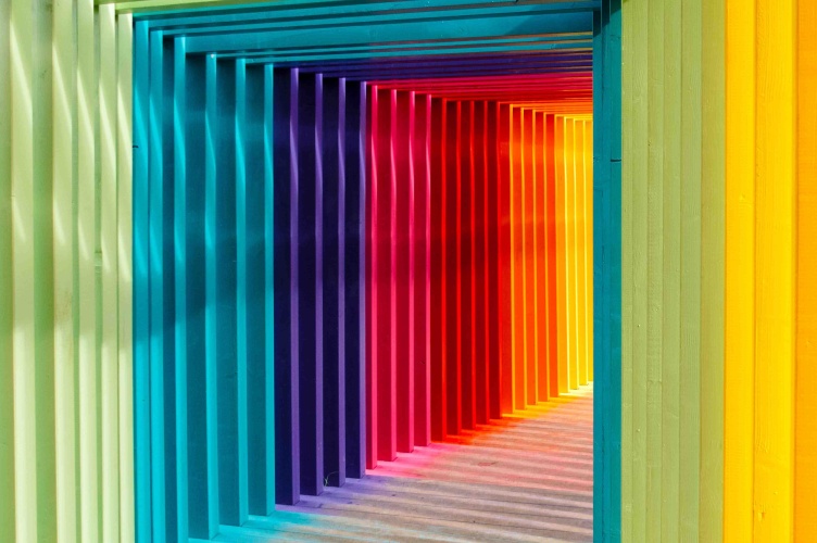 rainbow tunnel