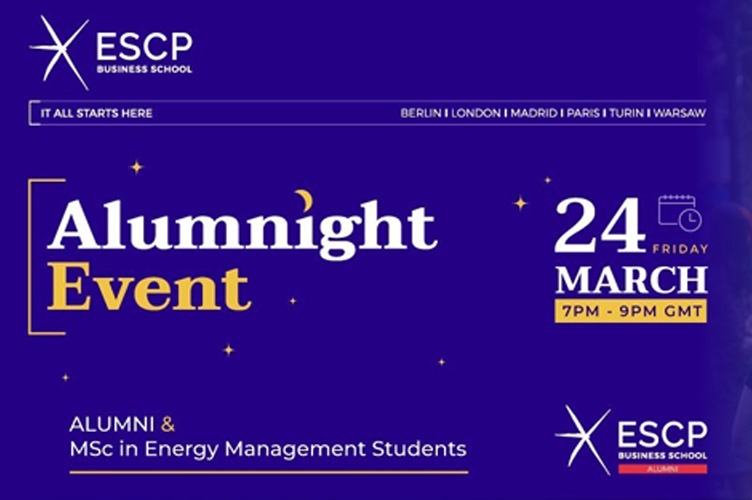 ESCP MSc in Energy Management Alumnight