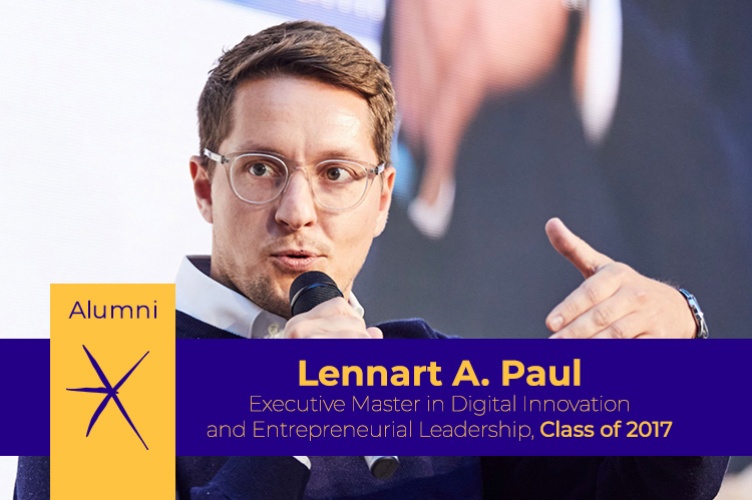 Lennart A. Paul, Executive Master in Digital Innovation and Entrepreneurial Leadership Alumnus | ESCP Business School