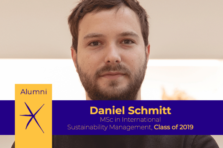 Daniel Schmitt, MSc in International Sustainability Management