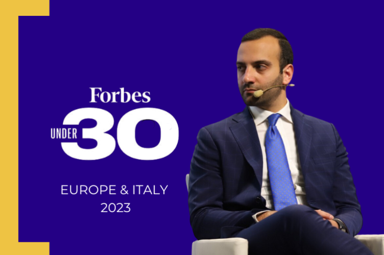 Simone Quarta, ESCP alumnus and European #ForbesUnder30