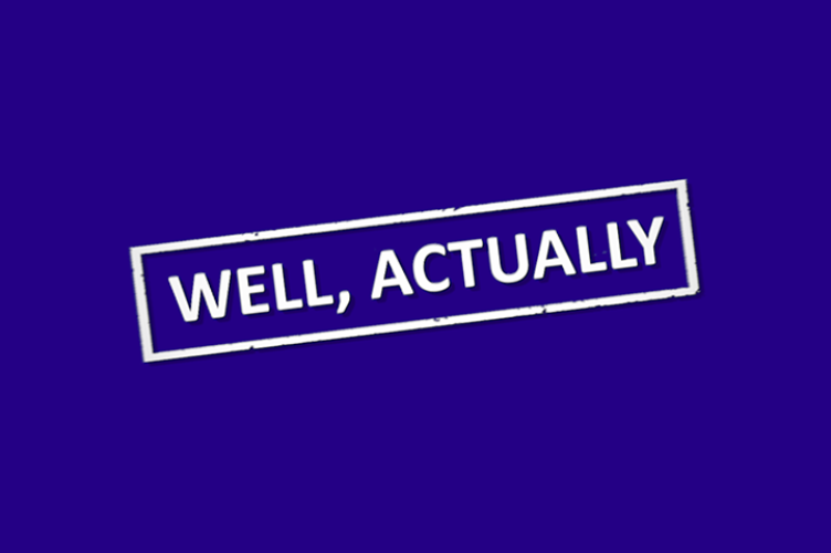 Well Actually: a new video series