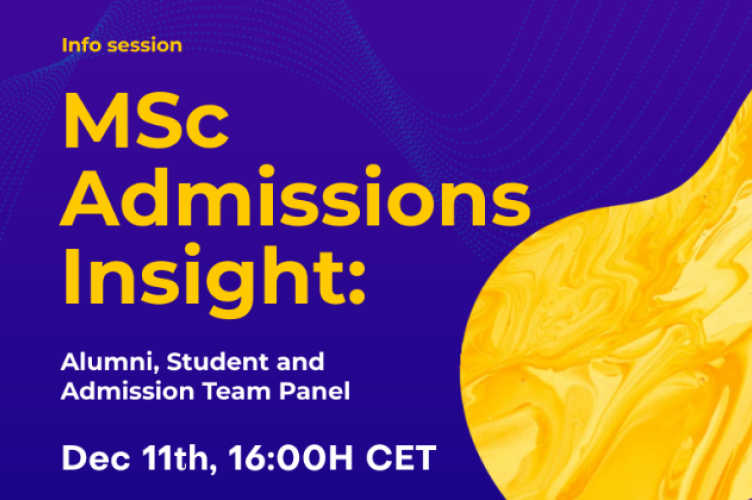 Madrid MSc Admissions Insight: Alumni, Student and Admission Team Panel