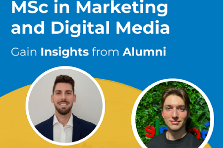  Info Session: MSc in Marketing and Digital Media – Gain Insights from Alumni