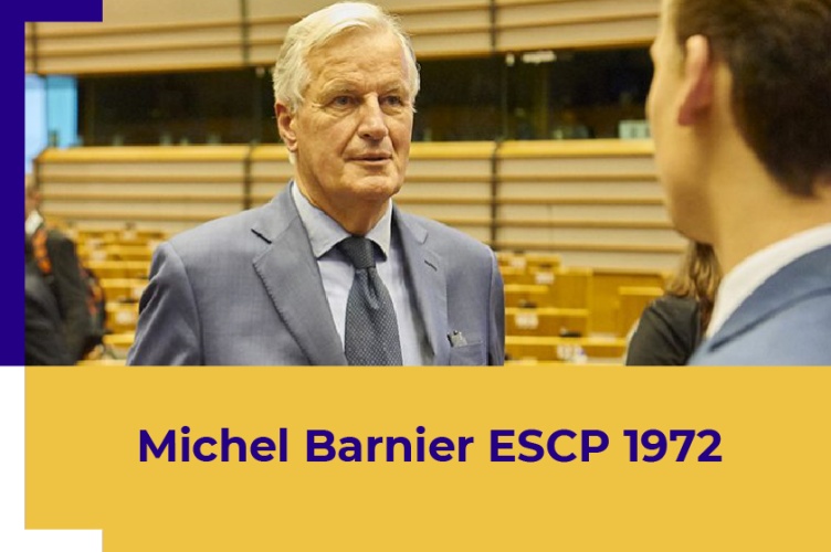 ESCP alumnus Michel Barnier