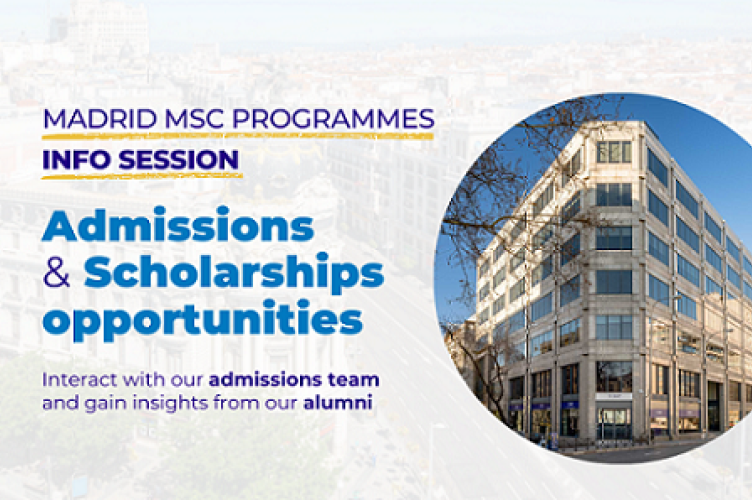 ESCP Madrid MSc Programmes: Admissions & Scholarships opportunities