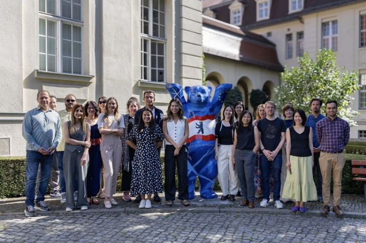 The group of SEMI in front of ESCP Berlin campus