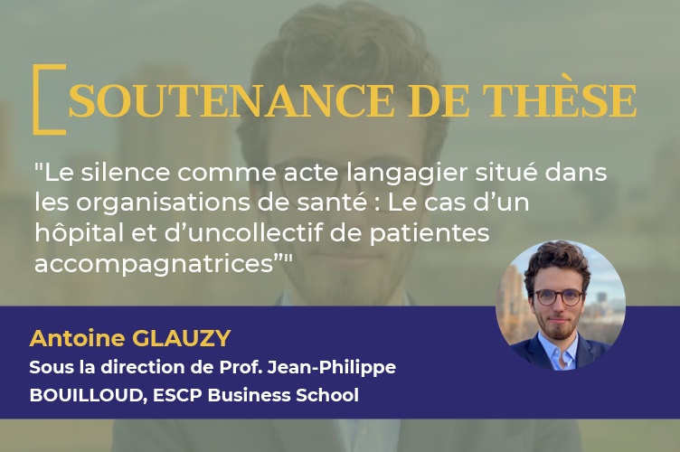 Soutenance publique de thèse par Antoine GLAUZY