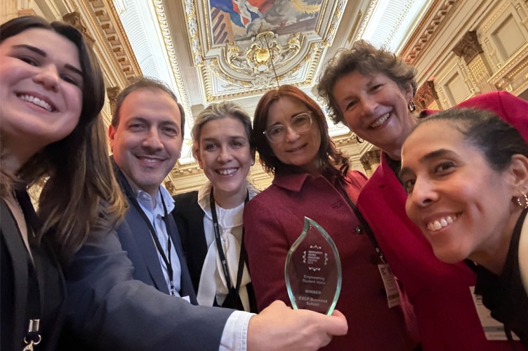 ESCP Wins Prestigious ‘Empowering Student Voice’ Award at IHE Awards 2024