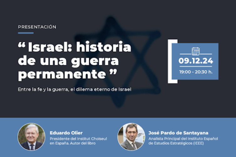 Presentación del libro: "Israel: Historia de una guerra permanente"