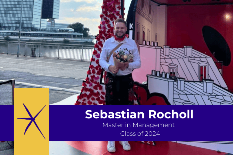 Sebastian Rocholl, Alum of the Master in Management 