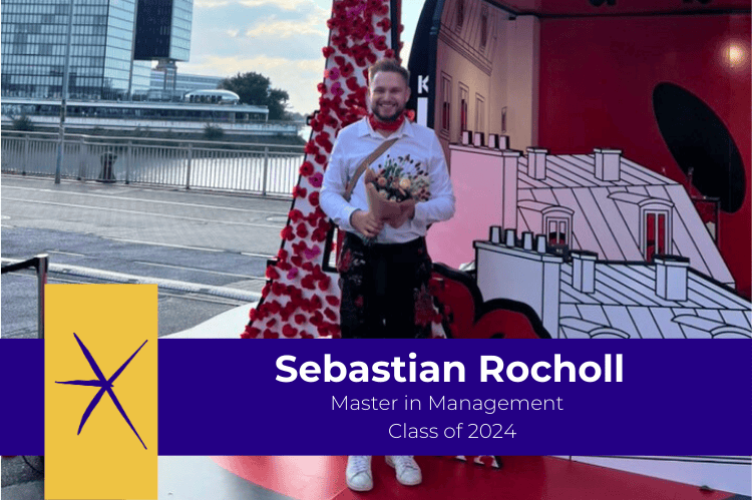 Meet our alumni: Sebastian Rocholl, Master in Management