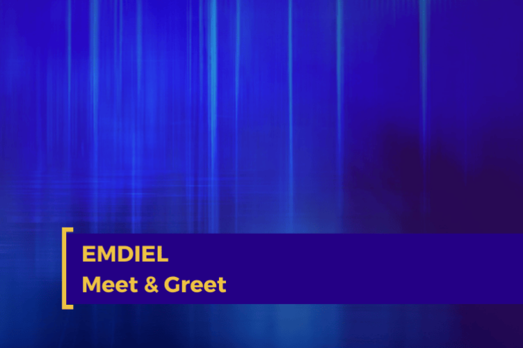 Join us on February 26 at 12 pm for an online meet and greet with Academic Director René Mauer and EMDIEL participants Kristina Becker and Marc Mataix. 