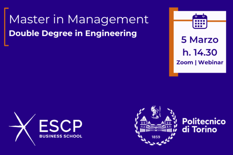 Double Degegree Polito - ESCP Business School