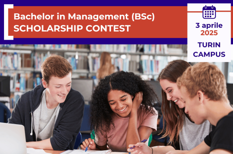 Scholarship Contest Turin Campus - Bachelor in Management