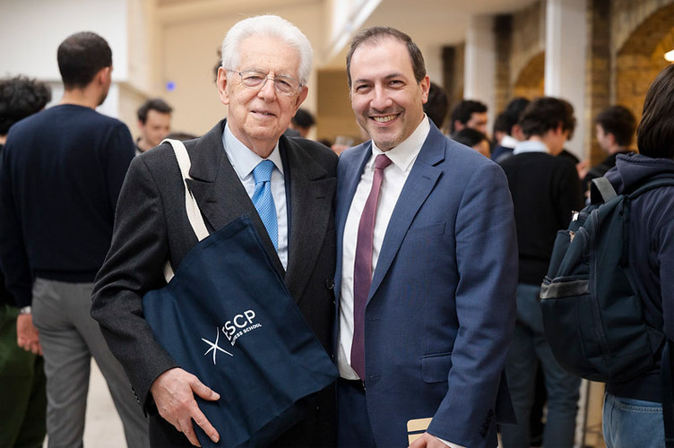 ESCP London Hosts former Italian PM Mario Monti 