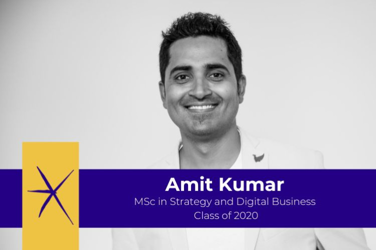 Photo of Amit Kumar, Master in Strategy and Digital Business 