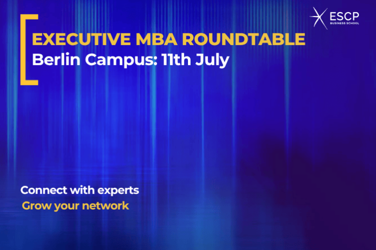 Executive MBA Roundtable event