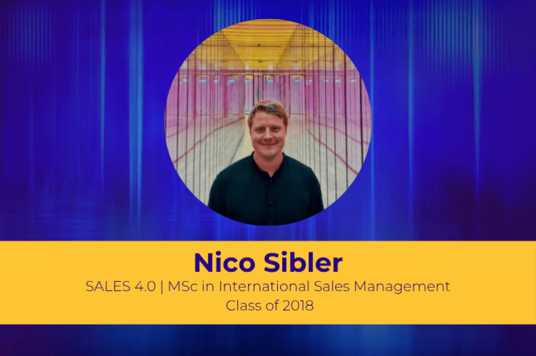 Photo of Nico Sibler, alum of the Master in International Sales Management