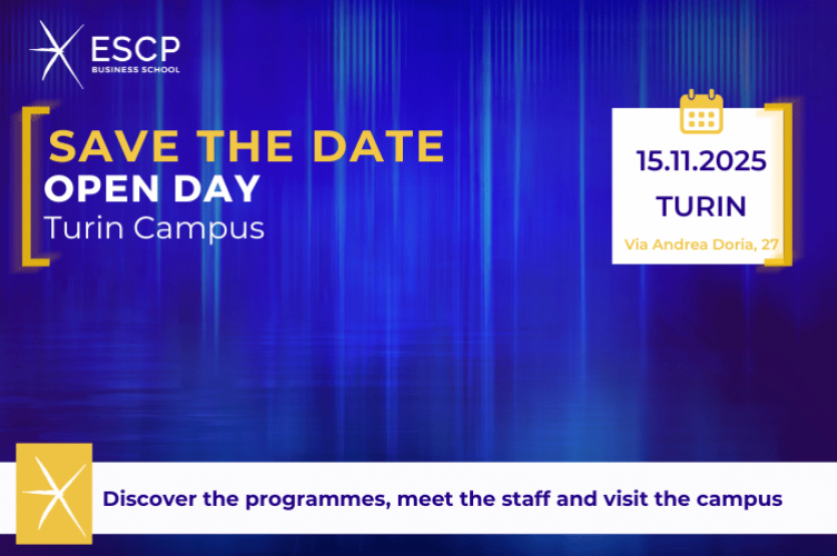 Save the Date - Turin Campus Open Day 15 Novembre