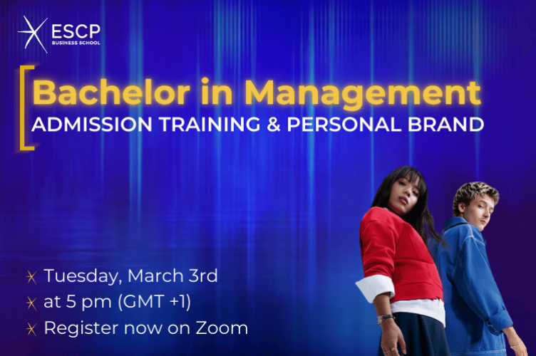 Bachelor in Management (BSc) - Application Training & personal brand