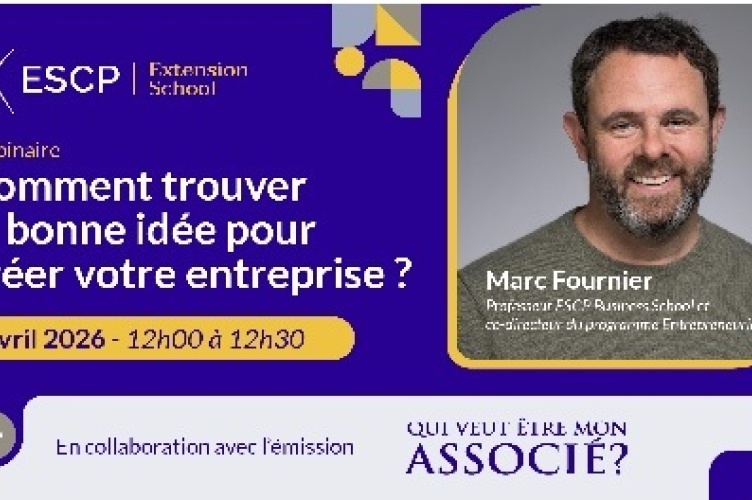 Webinar entrepreneuriat