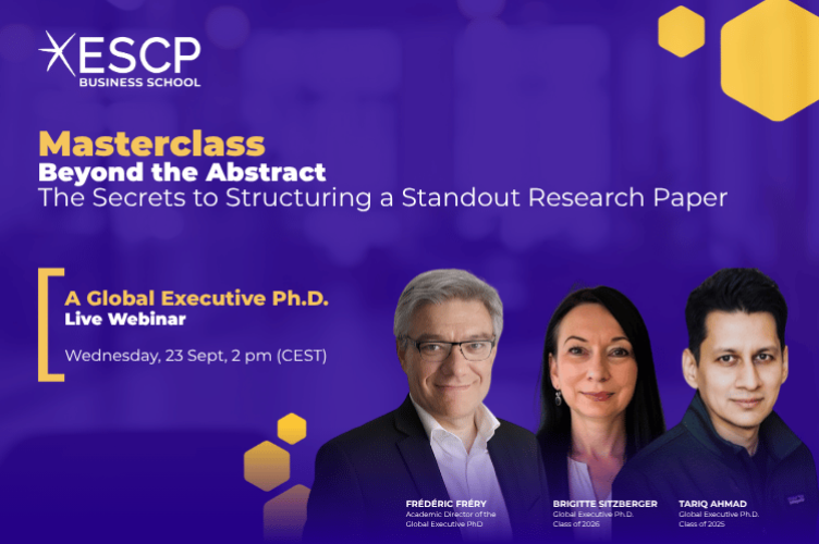 Global Executive Ph.D. Webinar | Beyond the Abstract: The Secrets to Structuring a Standout Research Paper