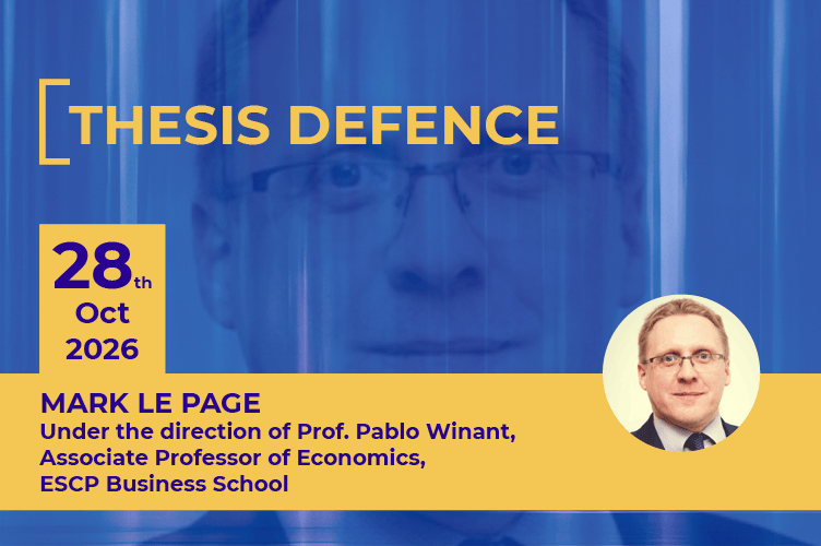 Public defence of thesis by Mark Le Page