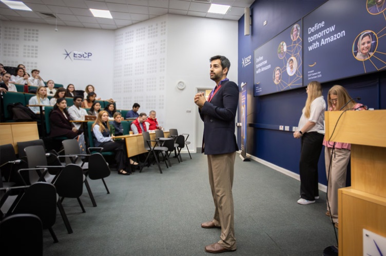 Rohan Malhotra, Associate Head of Careers Services at ESCP London Campus