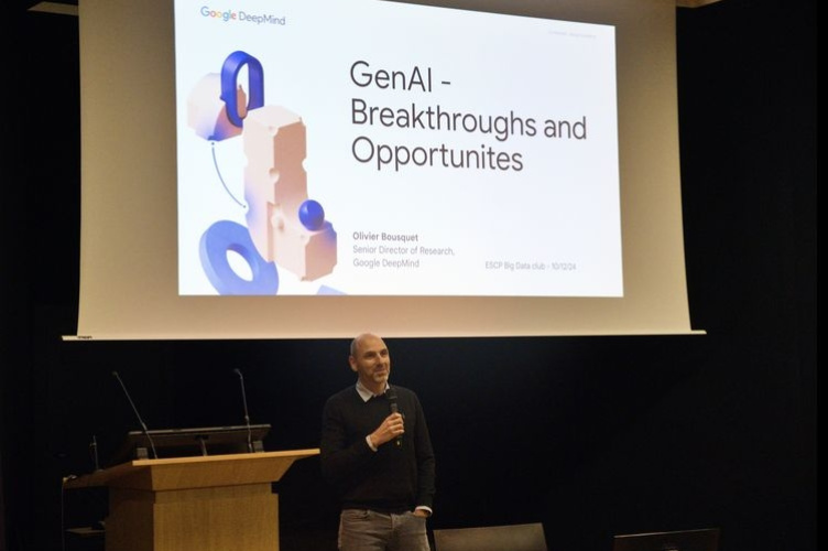  Event Recap: ESCP Big Data Club Hosts an Evening with Olivier Bousquet, Research Director at Google DeepMind Europe