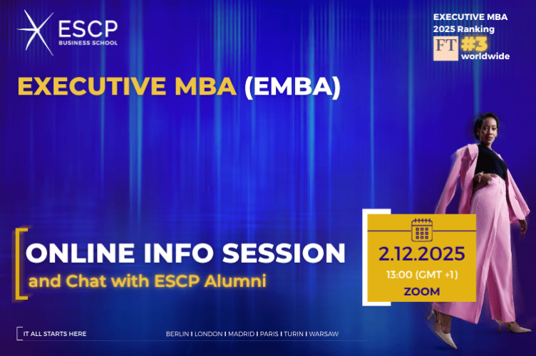 ESCP EMBA Online Info Session