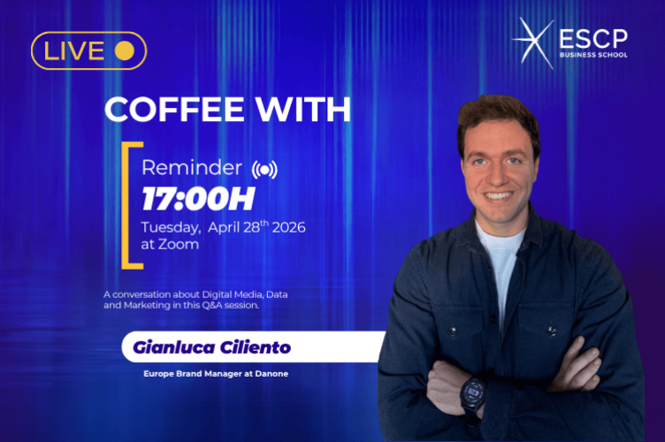  Coffee with Gianluca Ciliento | ESCP Madrid MSc Marketing & Digital Media Event
