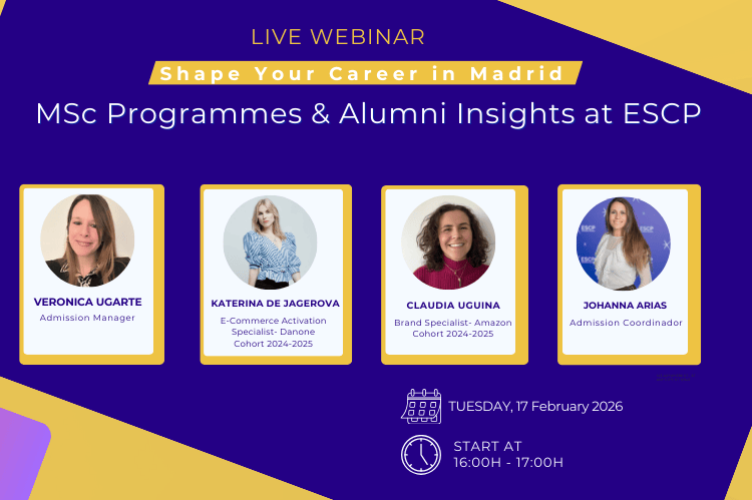 Considering a Master’s degree in Madrid and preparing for the upcoming application deadline?