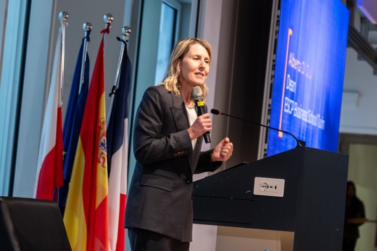 Professor Alberta Di Giuli - Dean ESCP Business School Turin - Academic Year Opening Ceremony 2025-2026