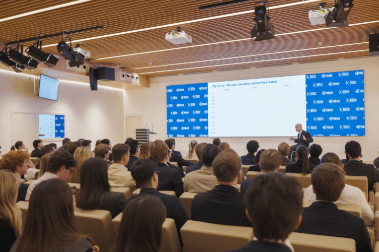 ESCP Master in Real Estate students through the REAS Conference Series in Madrid 