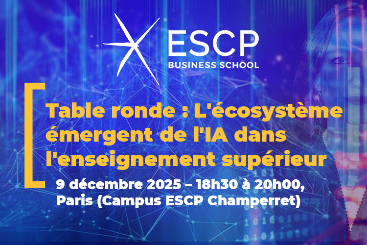 Table ronde : L'écosystème émergent de l'IA dans l'enseignement supérieur 
