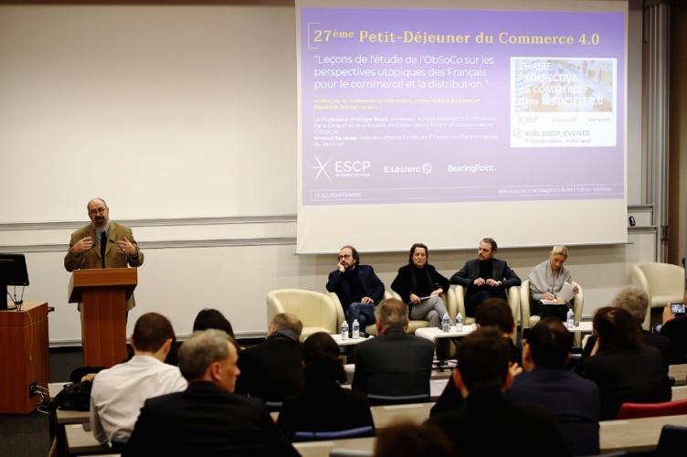 Leçons de l´étude de l’ObSoCo sur les perspectives utopiques des Français pour le commerce et la distribution 
