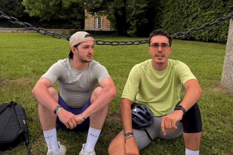 Two ESCP Bachelor Students Cycle from Paris to Madrid in Support of Children’s Cardiac Surgery