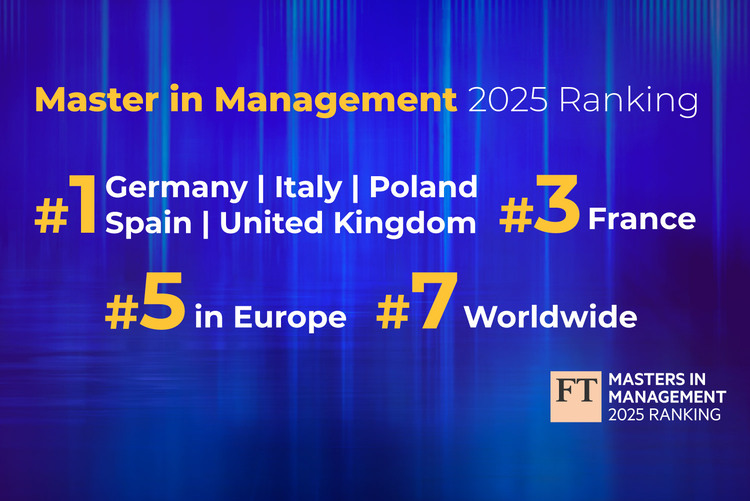 ESCP Business School ranks 7th worldwide in Financial Times Master in Management ranking