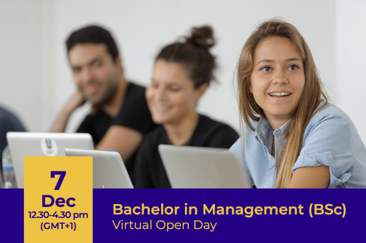 Bachelor in Management (BSc)  Virtual Open Day 2024