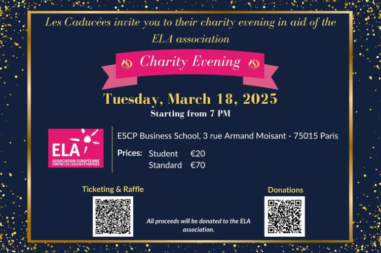 Invitation to the Charity Evening